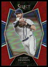 2022 Select Red #130 Dansby Swanson PRM /199 - BB