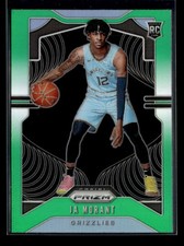 JA Morant 2019-20 Panini Prizm Basketball RC Green [jm120