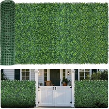 Artificial Boxwood Roll 40x120 in 34 sqft UV-Anti Ivy Grass Wall