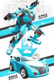Tobot Fighter Evolution X Figure Kids Boys Toy Sports Car Vehicle Robot Gift