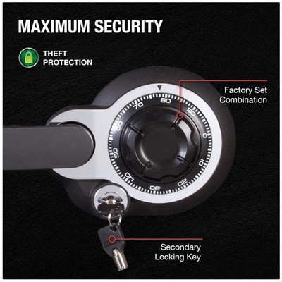 Fireproof Waterproof Safe Box 1.23 Cu Ft