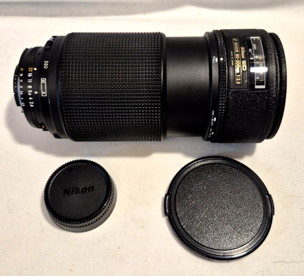Nikon NIKKOR AF 80-200mm Focal Camera Lenses for sale | eBay
