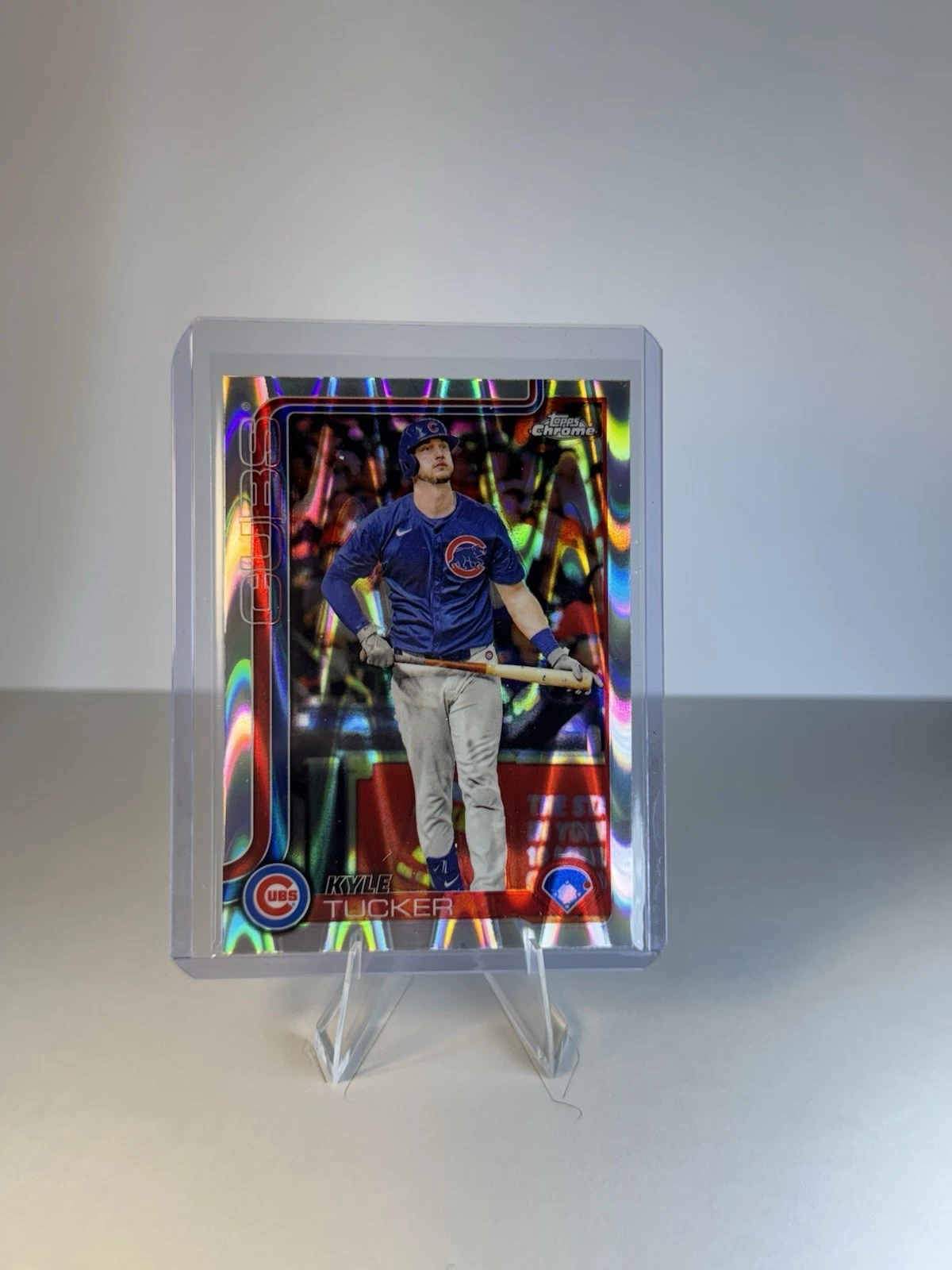 2025 Topps Chrome Kyle Tucker Raywave Refractor #103 Cubs
