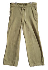 Universal Thread Pants Women's Olive green pants w/drawstring waist 8R