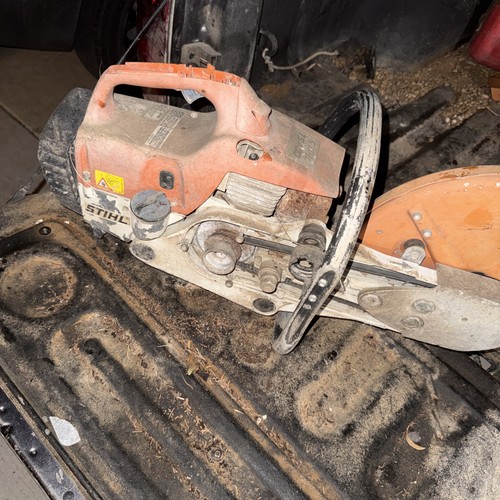 Stihl TS400 Cutoff Concrete Chop Cut Off Construction Saw Old TS 400 Saw Parts