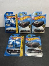 (5) 1966 Tv Series Batmobile Hotwheels, 2007, 50th Anniversary