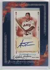 2011 Topps Allen & Ginter's Framed Mini Auto Andres Torres #AGA-AT Auto 2n9