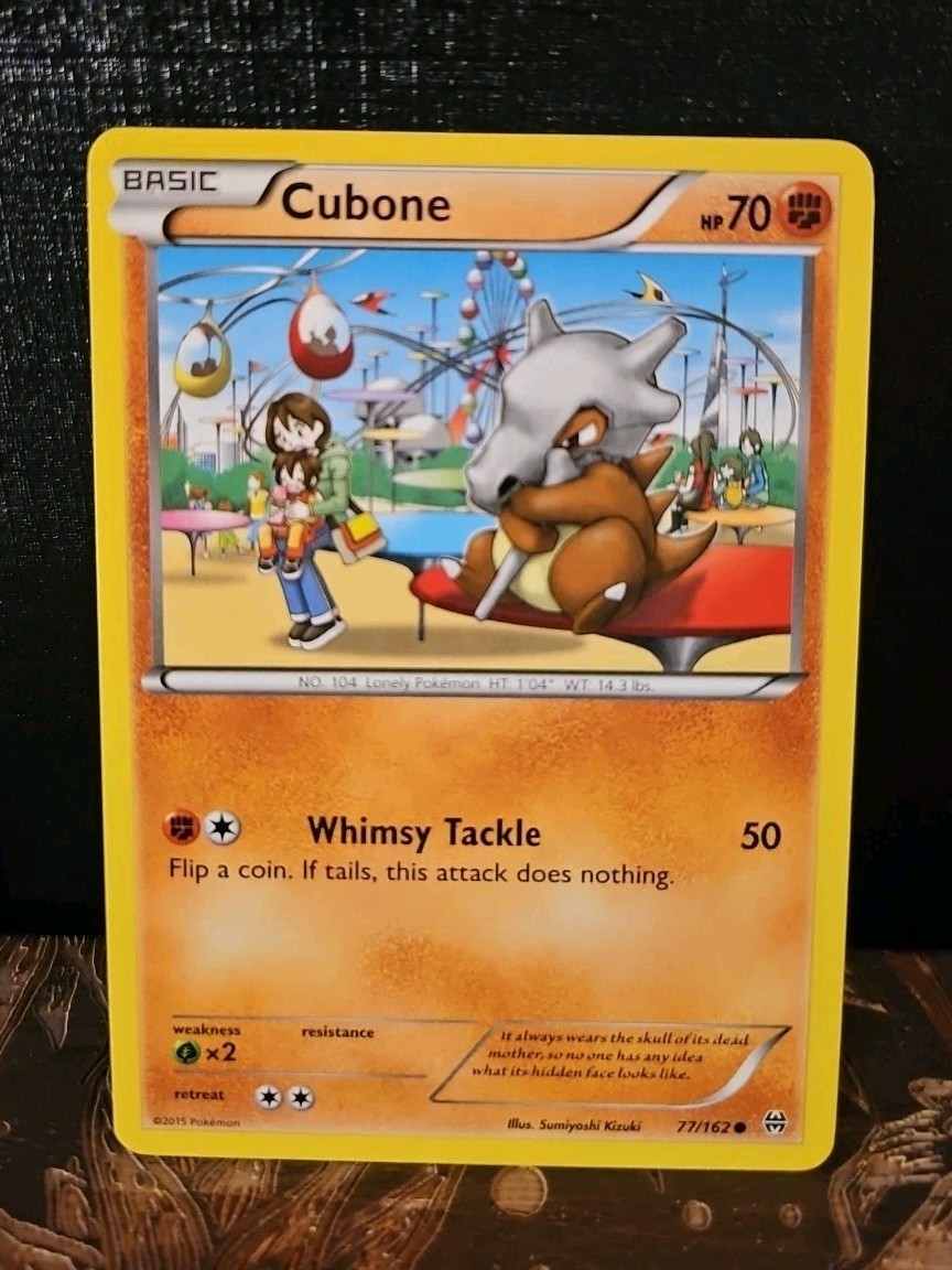 Pokemon XY BREAKthrough 77/162 - CUBONE, Unlimited Regular Common
