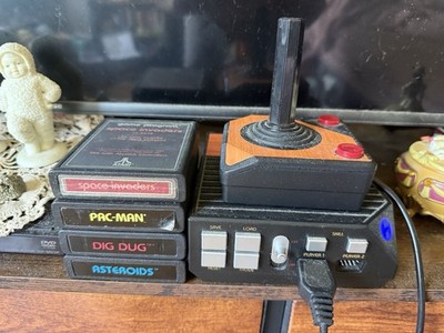 Hyperkin RetroN 77: HD Gaming Console For Atari 2600 w/ 1  joystick and 4 games