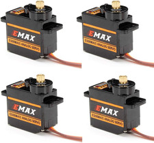 4 Pack Mini Metal Gear Servo 12g Analog RC Motor 4.8V-6V For RC Models
