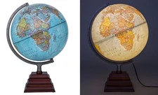  Pacific Illuminated Globe Blue - Illuminated