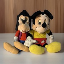 Vintage 1986 DISNEY Worlds of Wonder Talking Mickey Mouse Goofy READ