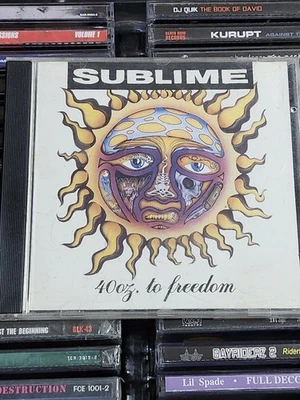 Sublime 40 Oz. To Freedom Skunk CD Rare Original 1st Press Get Out! OOP HTF - Image 1 of 4