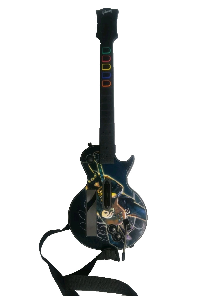 Guitar Hero Les Paul Controller for Nintendo Wii SLASH Wireless Strap 95567.805
