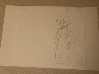 Ralph Bakshi Cool World Holli Would Production Drawing