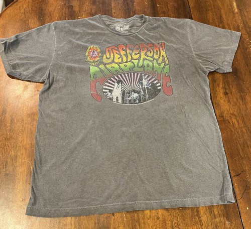 Jefferson Airplane - T-Shirt Chacoal Color Reprint Gift Fan Shirt AN55252