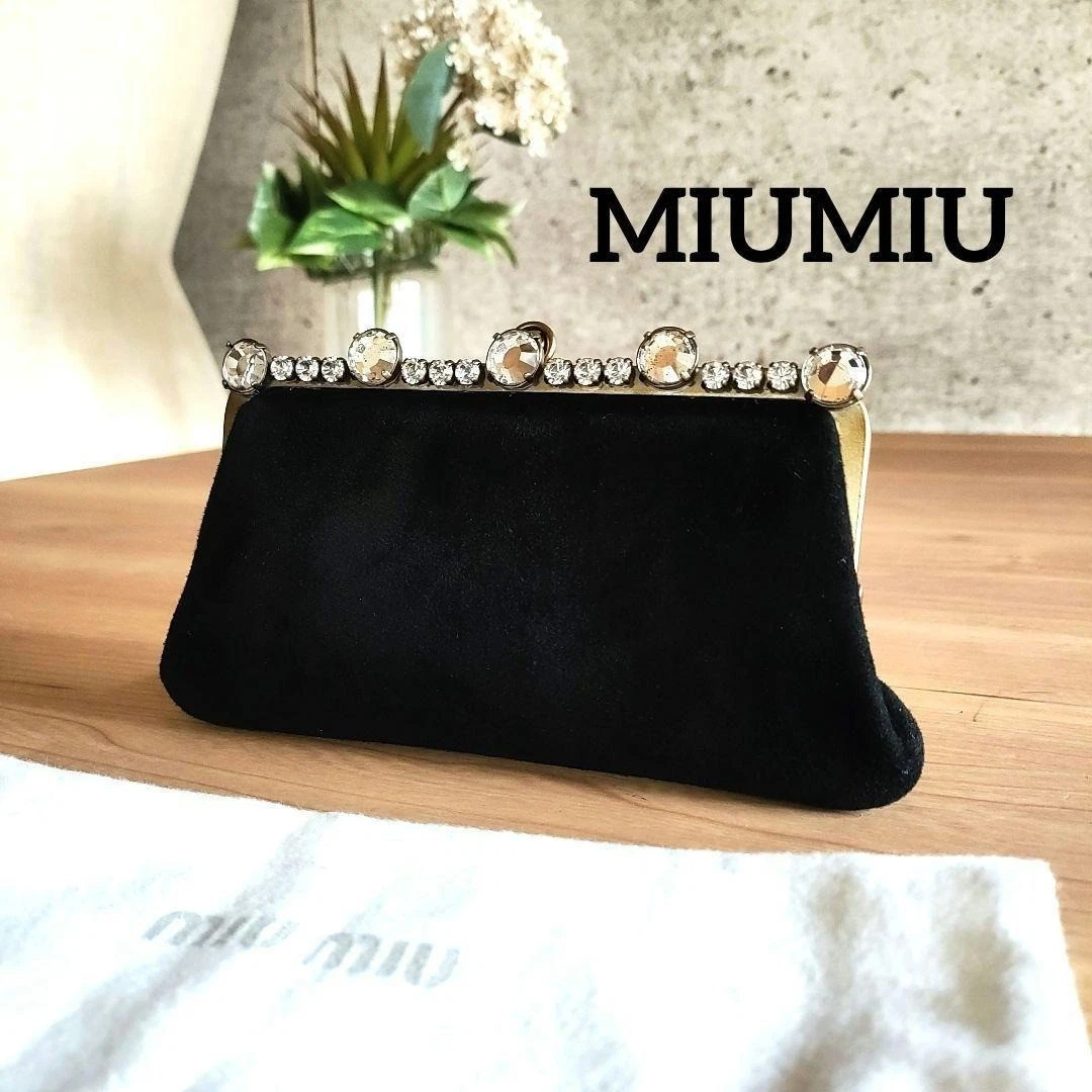 miu miu ベルベット チェーンバッグ クラッチバッグ Miu Miu Bags & Women's Velvet Exterior for sale | eBay