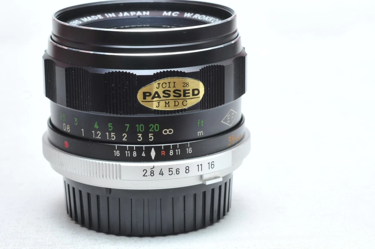 Minolta 35mm Focal f/2.8 Camera Lenses for sale - eBay