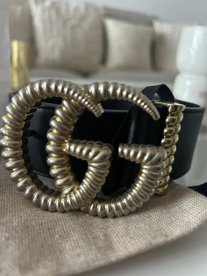 Gucci Gürtel mit Kassenbon Gebraucht Schwarz Damen - Bild 4 von 4