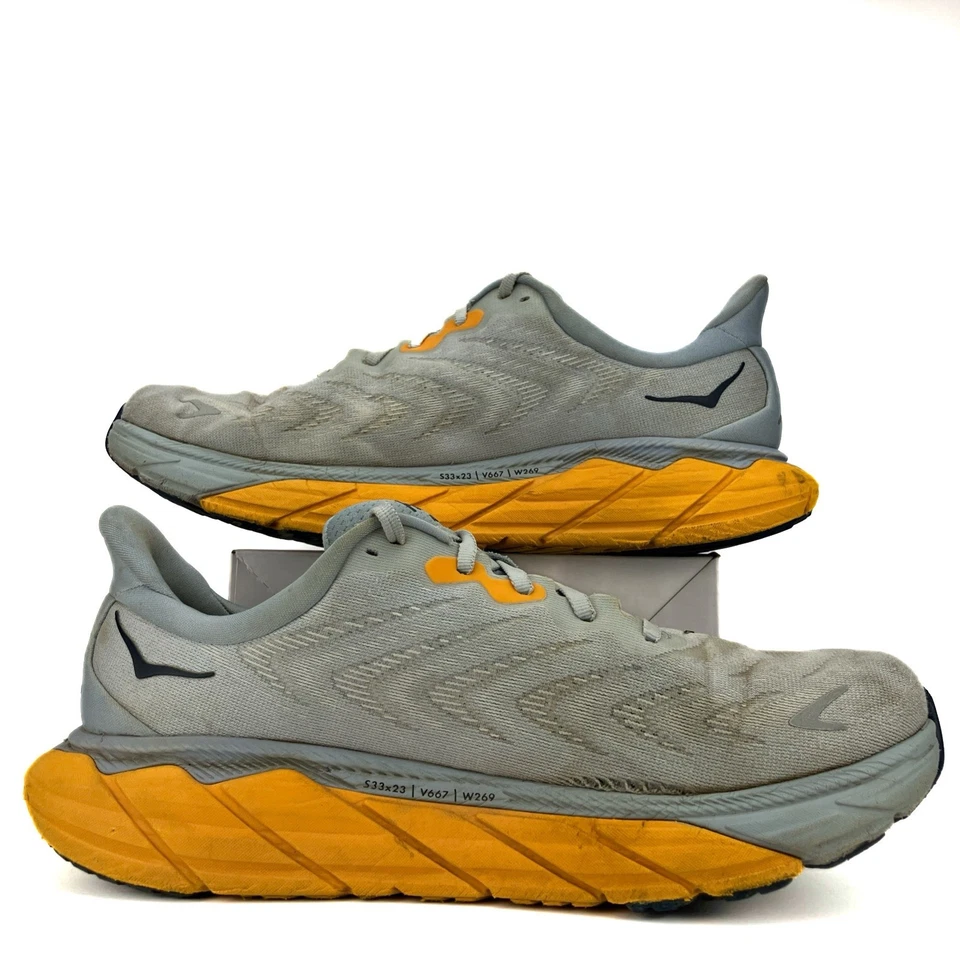Hoka One One Arahi 6 - Para hombres Talla 9.5D Plein Air Azul Niebla (1123194 PABF) Foto 3 de 4
