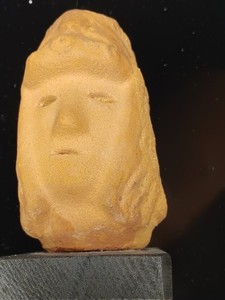 Antique Japanese Haniwa Terracotta Samurai Clay Figure - 5th or 6th Century