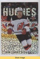 2021-22 Upper Deck Fleer Ultra Speckled Rainbow Foil Jack Hughes #137 READ 1da5