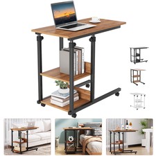 Laptoptisch Mit Rollen HöHenverstellbar Beistelltisch Nachttisch Schreibtisch