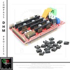 RAMPS 1.4 - RepRap mega pololu shield - 3d printer control - Prusa - jumpers