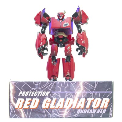 New APC Toys Red Gladiator Cliffjumper Zombie Version Action