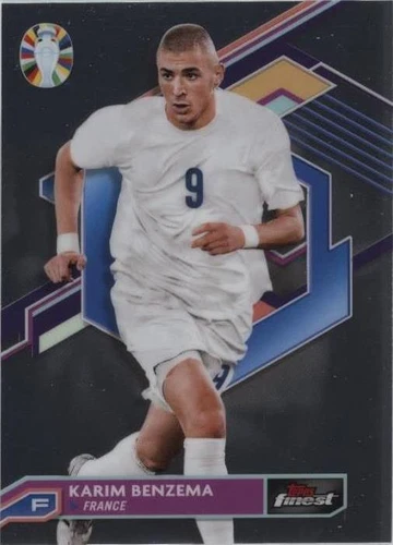 2023 Topps Finest Road to UEFA Euro 2024 Karim Benzema #29
