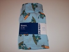 Old Navy Underwear Boys Boxer XS S M L XL Frogs Blue New