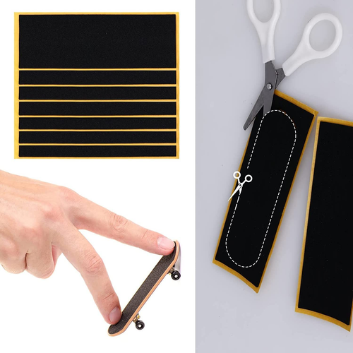 15 PCS Fingerboard Foam Grip Tape Non-Slip Finger Skateboard Tape Stickers Adhes - Picture 4 of 12