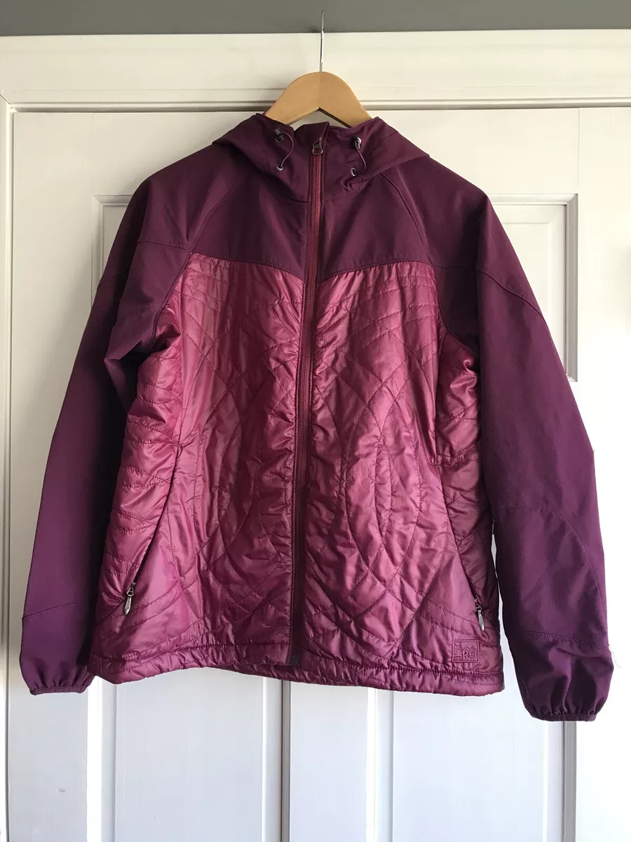REI Primaloft Insulated Pertex Pink Jacket Womens Size Medium