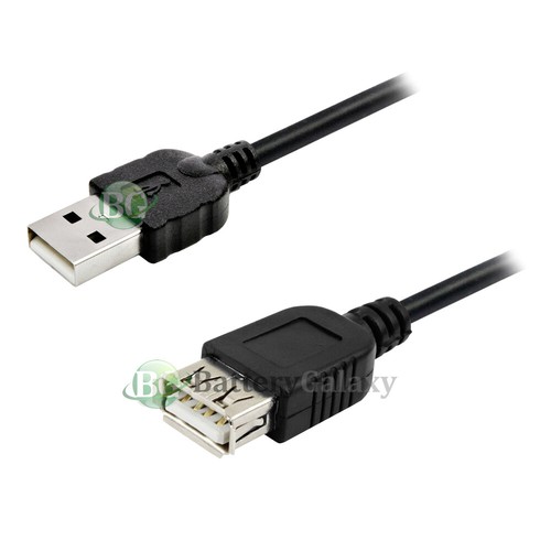 Câble Rallonge USB 2.0 M/F Standard Type A Mâle vers Femelle Noir - Photo 18 sur 26