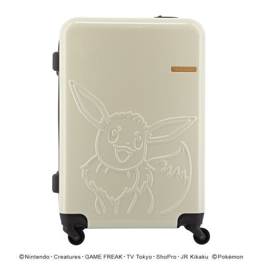 Pokemon Suitcase Eevee Hard Carry Case Zipper TSA Lock 37L/62L/95L