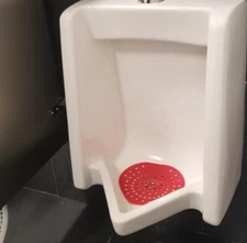 Health Gards Urinal Screen, Red, Cherry Scent, 9 Screens 03901