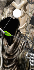 Bow Reaper Oblit Camo LAMINATED Cornhole Wrap Bag Toss Skin Decal Sticker