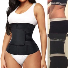 Fajas Colombian Body Fat Burner Girdle Waist Trainer Abdomen Sauna Sweat Shaper
