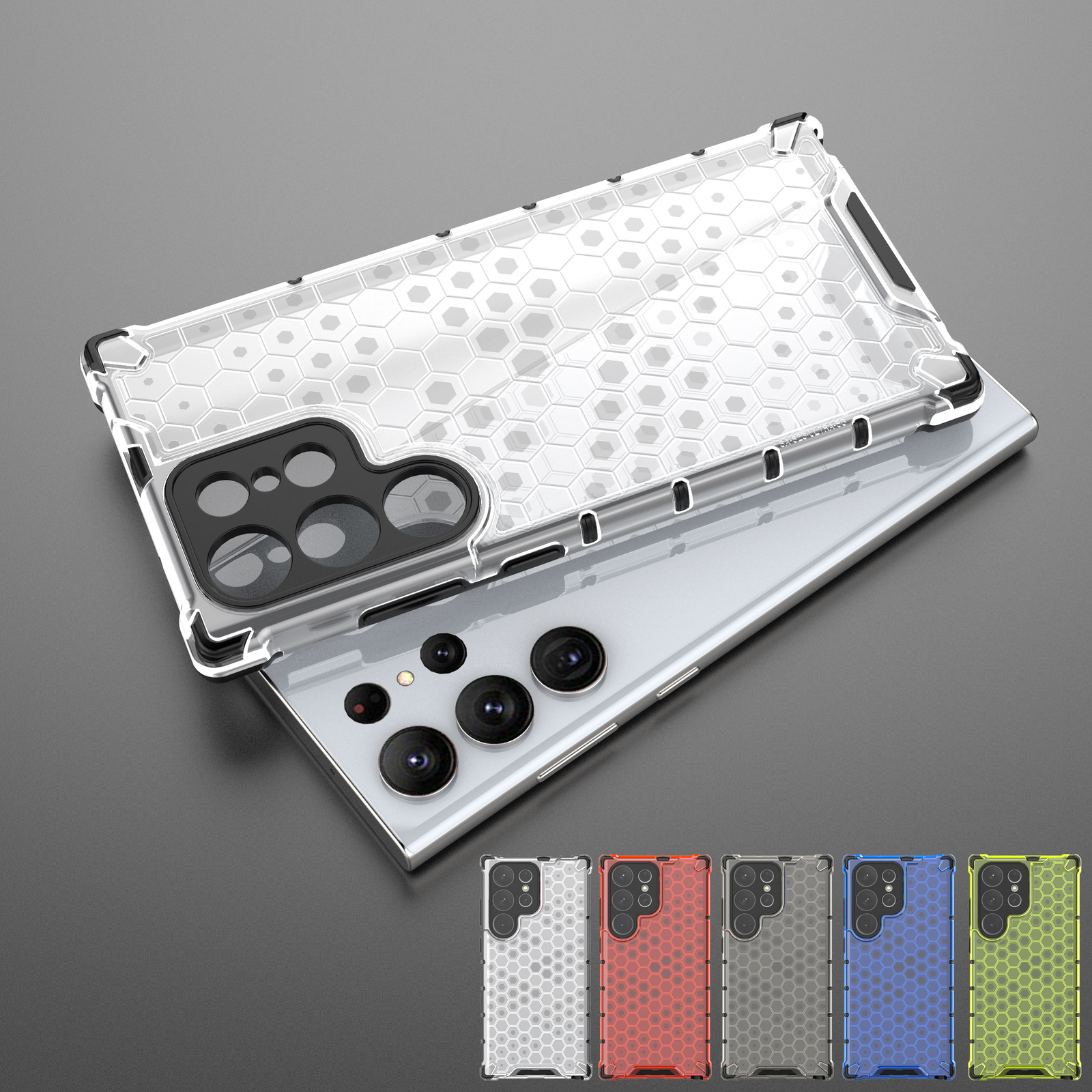 For Samsung Galaxy S23 Ultra Luxury Shockproof Hybrid Armor