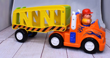 Kidoozie Zoom 'n Go Car Carrier Tested Working Makes Sounds  Drives Truck