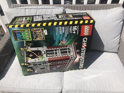 LEGO 75827 Ghostbusters Firehouse Headquarters New Dented Box