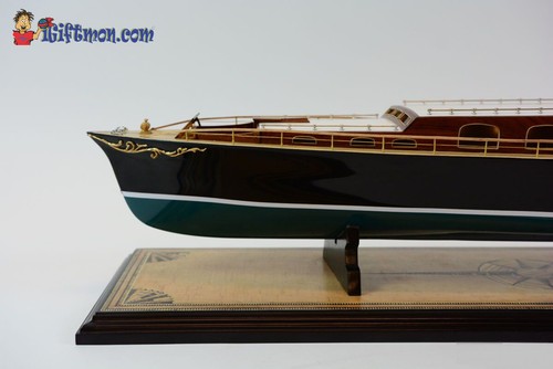 APHRODITE fully built 35 " museum quality model commuter yacht with stand - Picture 2 of 12