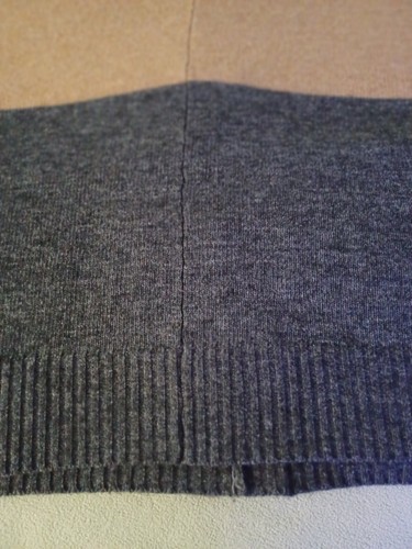 Max studio womens 60% lambswool colorblock poncho size small - Picture 11 of 12