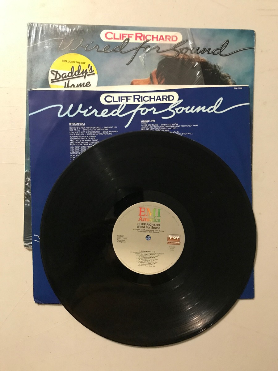 CLIFF RICHARD - WIRED FOR SOUND - EMI SW-17059 1981 - VINYL - HYPE