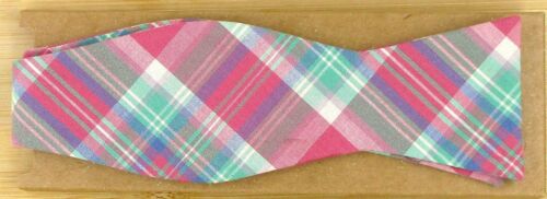 Southern Tiger Bow Tie Bowtie Preppy Green & Pink Brand New In Box