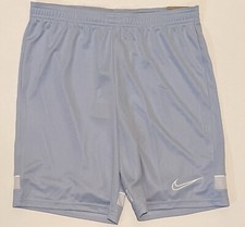 Nike Dri-Fit Men  s Standard Fit Pocketless Activewear Shorts S Small Light Blue