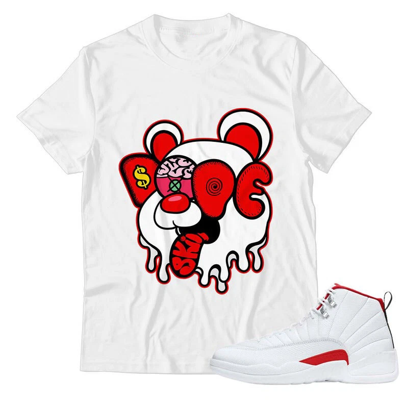 Shirt to Match Air Jordan 12 Twist Unisex Shirt Dope Bear Drip