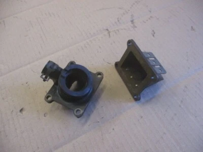 Pipe d'admission + clapets carbone pour Yamaha 125 TDR - 4FU / 5AE - Photo 1/4