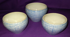 Arzberg 2000 Löffelhardt Bastdekor *** 3 x ZUCKERDOSEN in 2 Größen OHNE DECKEL