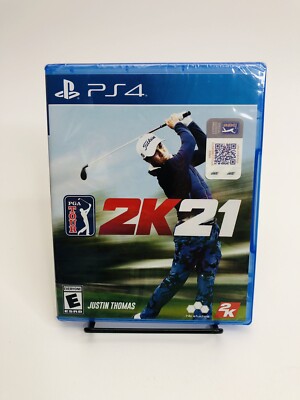 PS4 Sony Playstation 4 PGA Tour 2K21 Video Game Justin Thomas